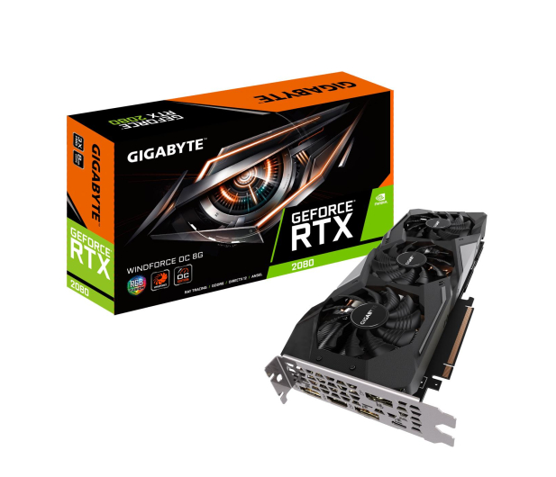 Gigabyte GeForce RTX 2080 WINDFORCE OC 8GB GDDR6